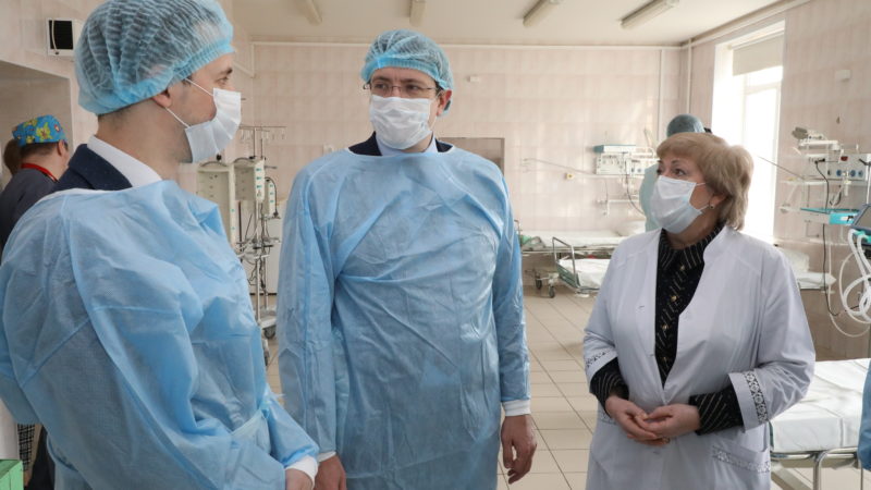 Губернатор проверил готовность больницы №5 Нижнего Новгорода к приему пациентов с коронавирусом