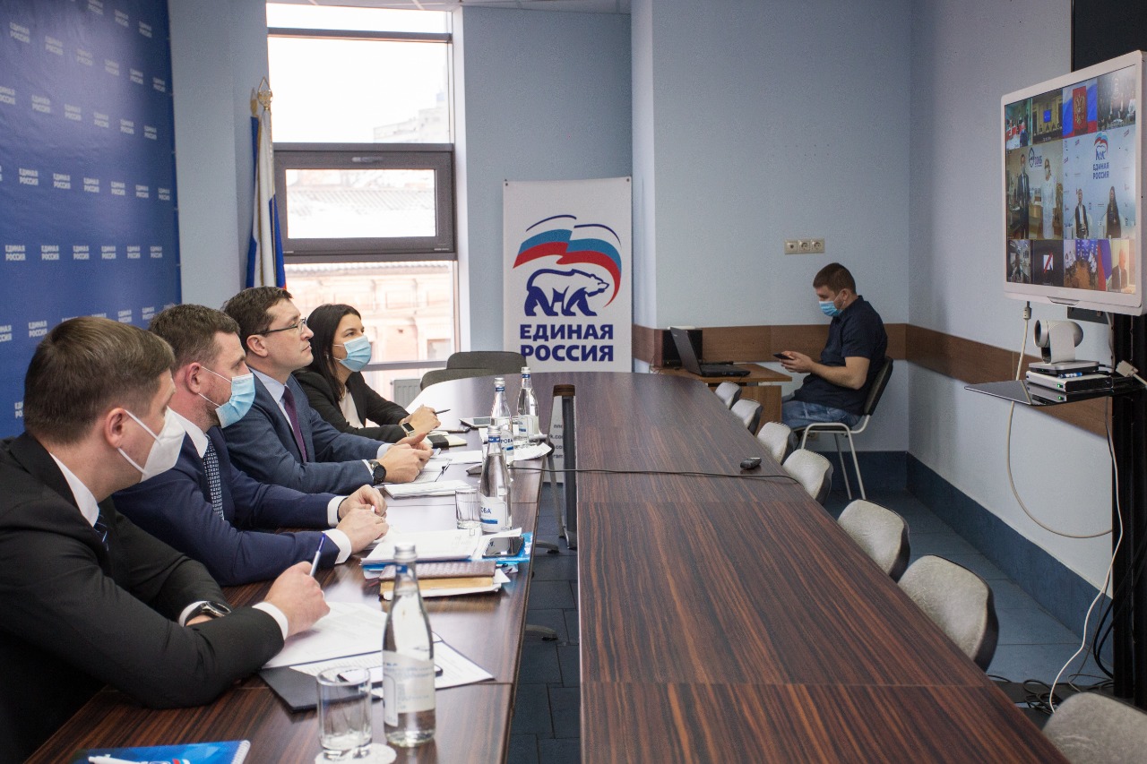 Глеб Никитин принял участие в работе первого социального онлайн-форума «Единой России»