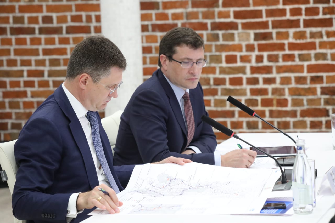 Глеб Никитин представил Александру Новаку предложения региона по развитию инженерной и энергетической инфраструктуры