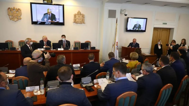 Глеб Никитин поздравил депутатов Законодательного собрания VII созыва с началом работы