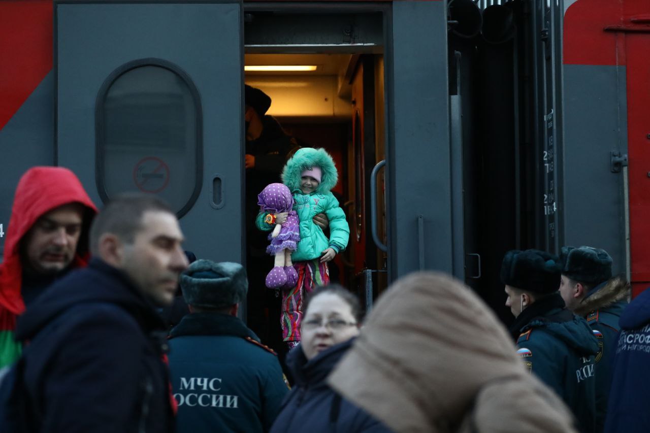 Нижегородская область приняла третий поезд с эвакуированными жителями