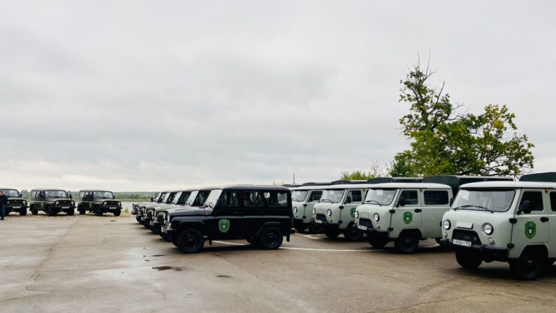 16 новых патрульных автомобилей вручили охотоведам и лесникам Нижегородской области