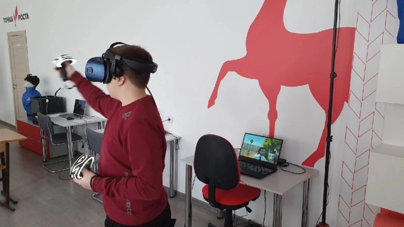 В Возрожденской школе проходят vr-уроки