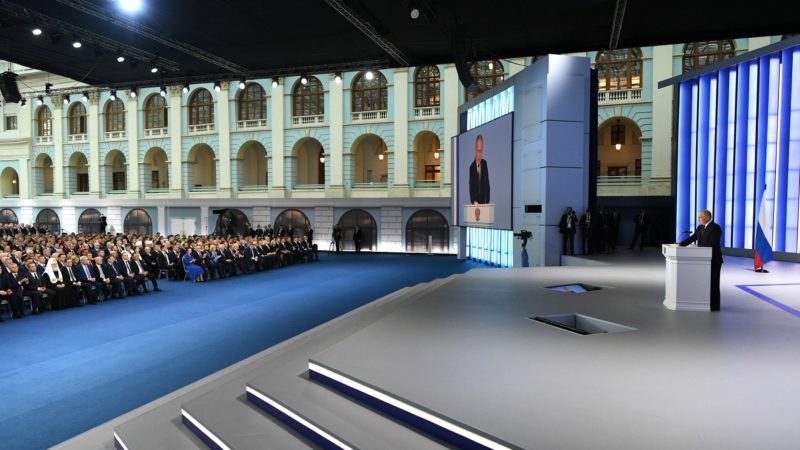 Глеб Никитин принял участие в церемонии оглашения послания президента России к Федеральному Собранию
