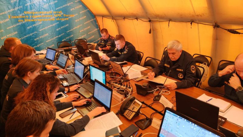 В Нижегородской области стартовали Всероссийские командно-штабные учения по борьбе с паводками и лесными пожарами
