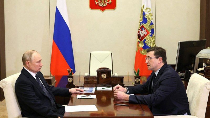 Глеб Никитин доложил Владимиру Путину о ситуации в оборонно-промышленном комплексе региона