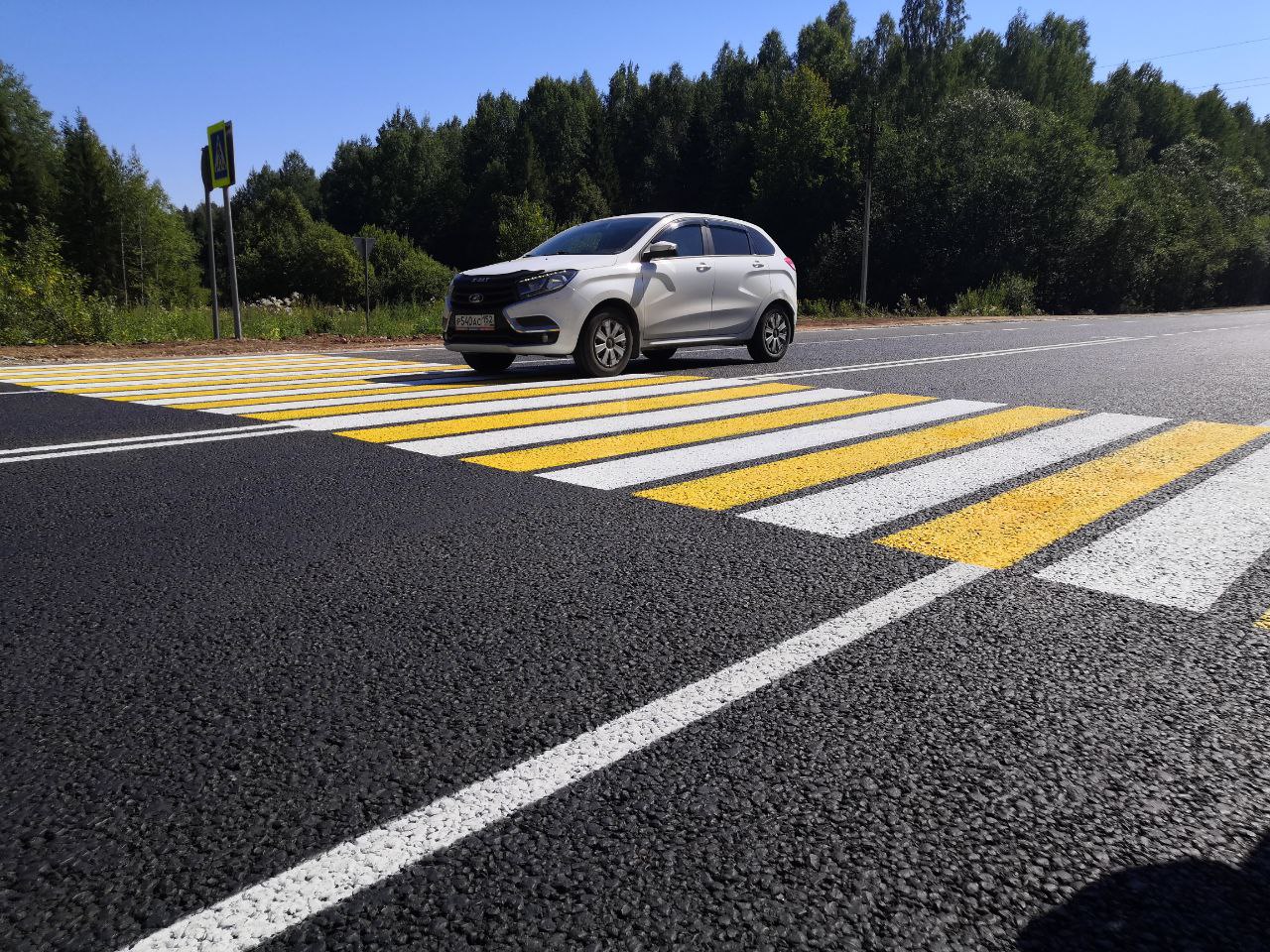В Нижегородской области по нацпроекту «Безопасные качественные дороги» в этом году нанесут разметку на 7,4 тыс. км дорог
