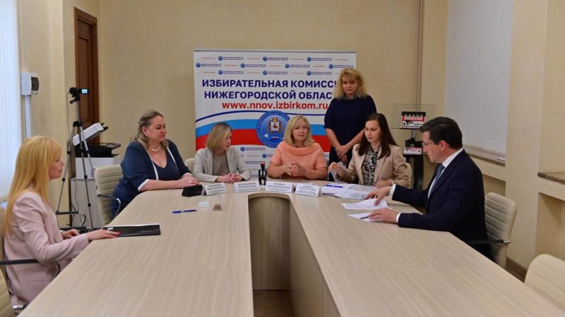 Глеб Никитин представил документы для регистрации в качестве кандидата на выборах губернатора