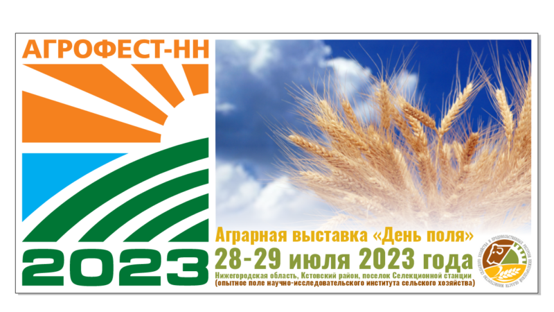 Проведение аграрной выставки «День поля» в Нижегородской области перенесено на 28-29 июля из-за сильных дождей