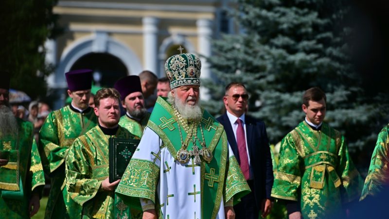 Святейший Патриарх Московский и всея Руси Кирилл посетил Свято-Троицкий Серафимо-Дивеевский женский монастырь