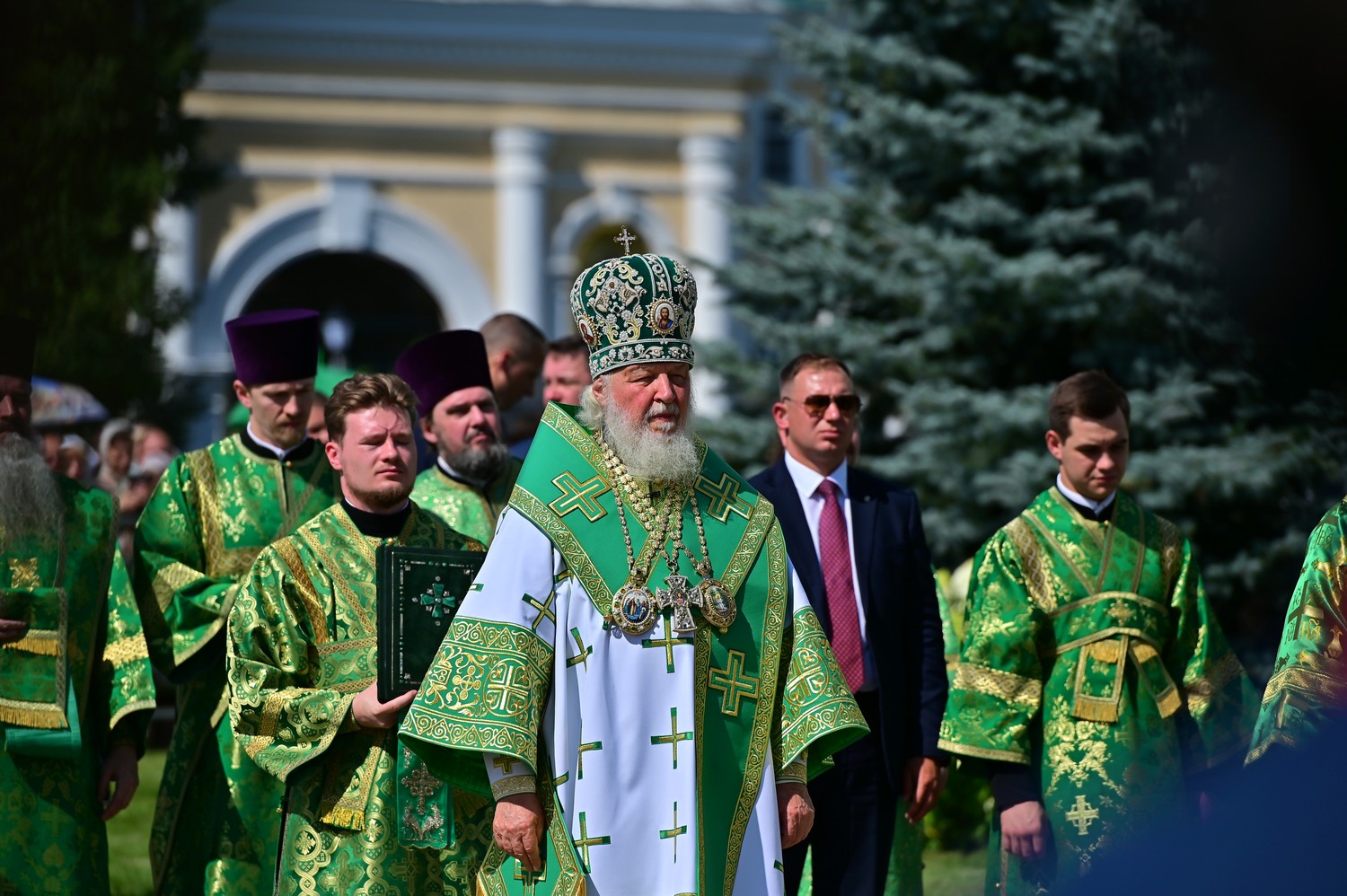 Святейший Патриарх Московский и всея Руси Кирилл посетил Свято-Троицкий Серафимо-Дивеевский женский монастырь