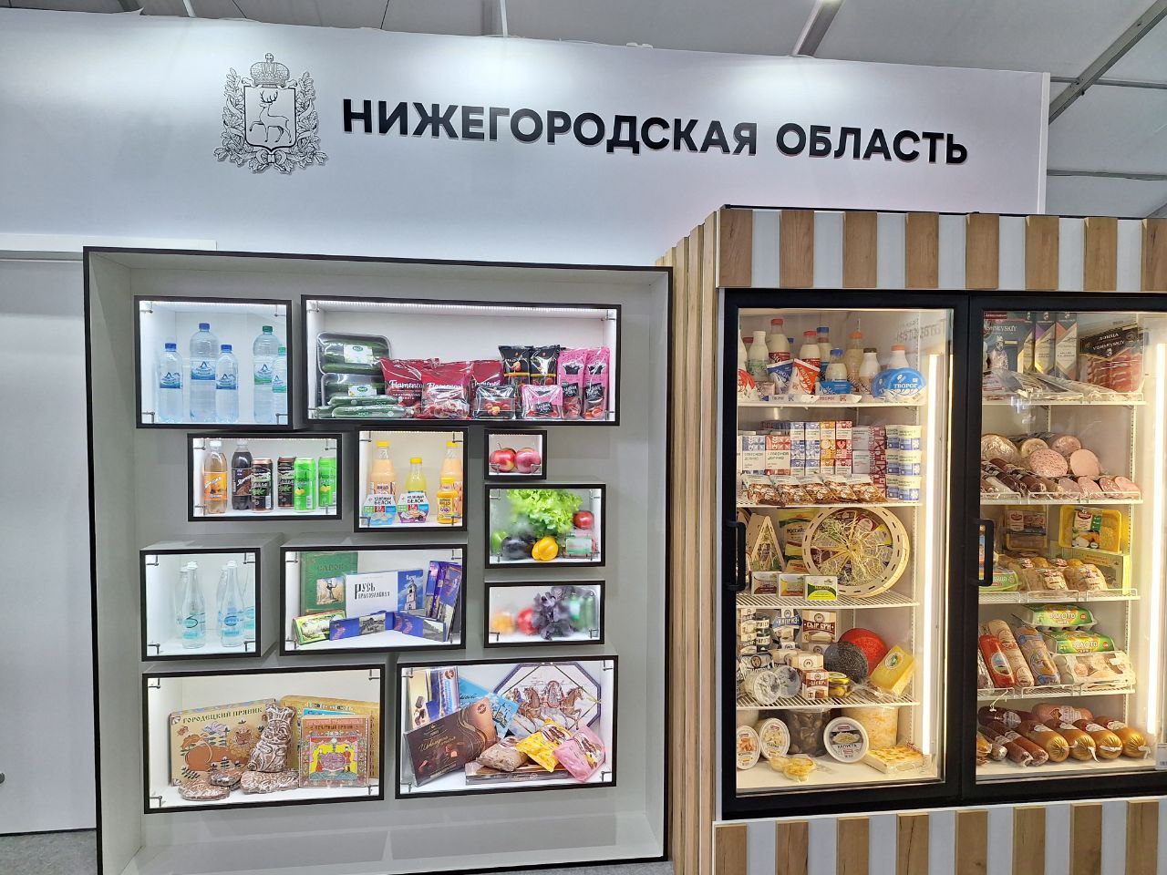 Около 40 продуктовых брендов презентовала Нижегородская область на Всероссийской выставке «Золотая осень-2023» в Москве  