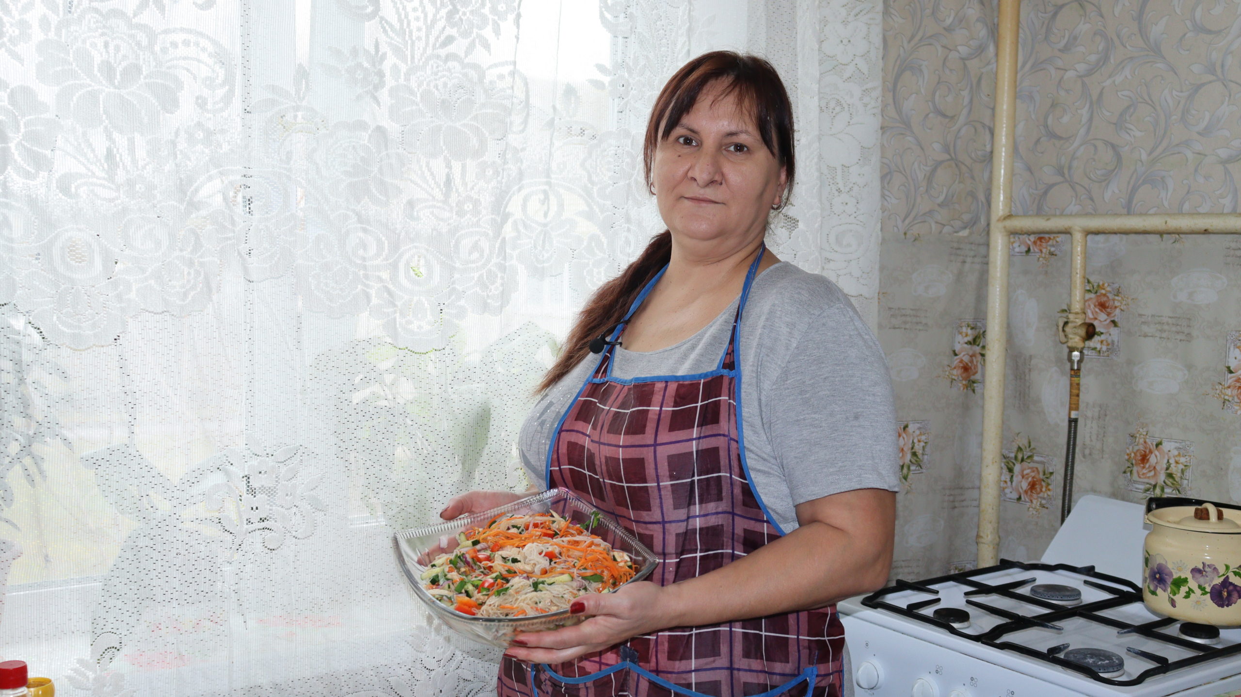 Салат по-корейски с фунчозой