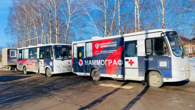 Более 200 населенных пунктов Нижегородской области посетили «Поезда здоровья» за I квартал 2024 года