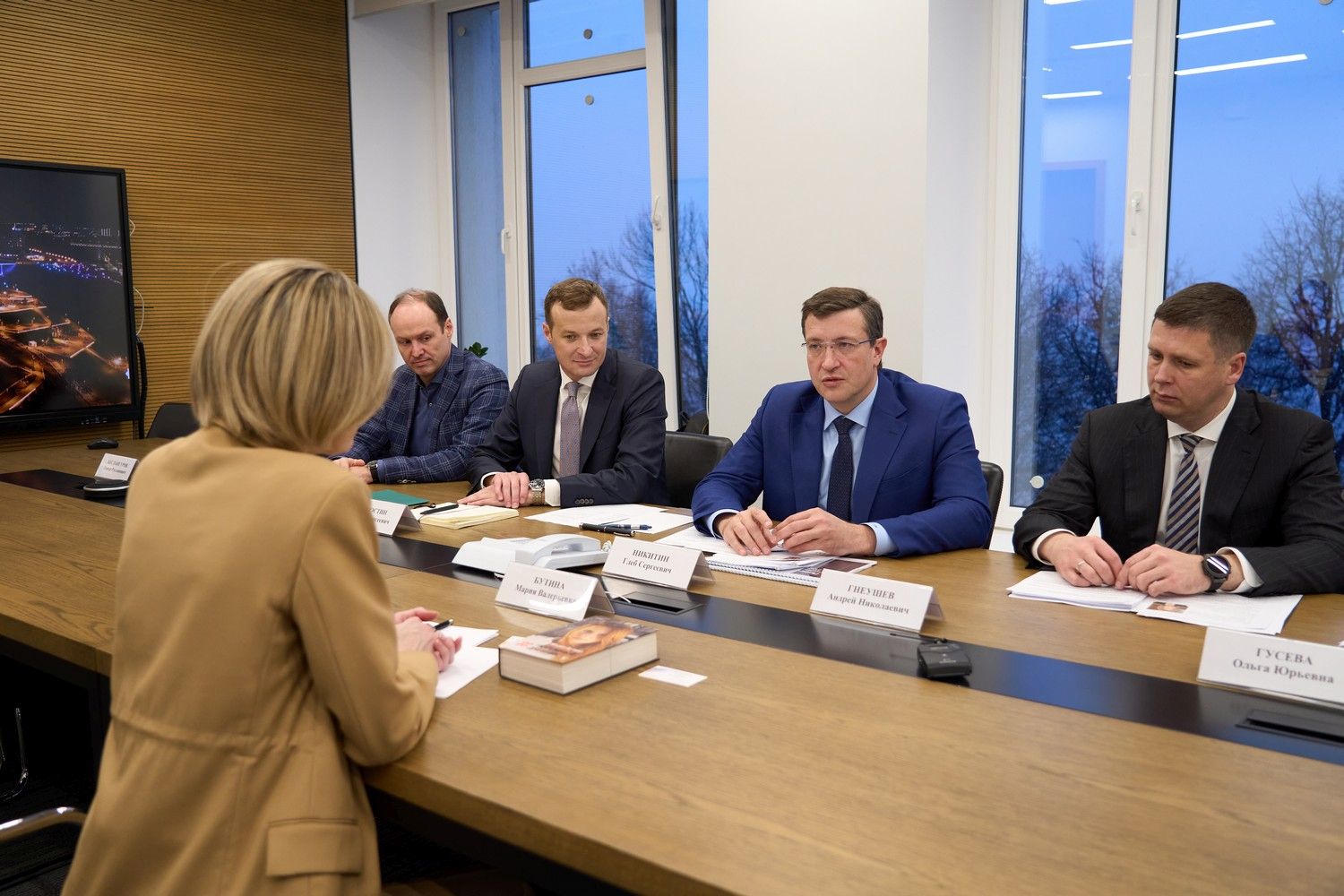 Переселившиеся в Нижегородскую область иностранцы встретились с депутатом Госдумы Марией Бутиной