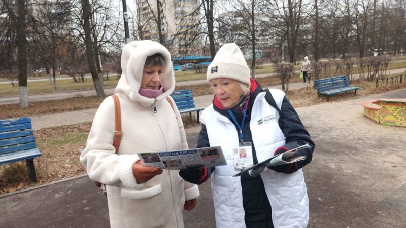 Социальные участковые информируют жителей Нижегородской области о порядке голосования за проекты «Вам решать!»