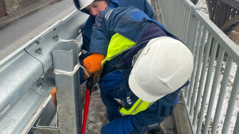 Ремонт Борского моста выполнен почти на 50%