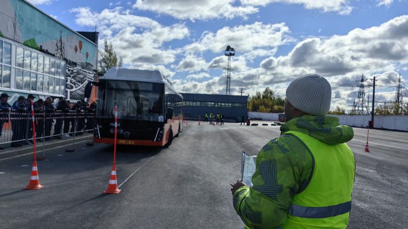 Лучших водителей автобуса выбрали в Нижегородской области