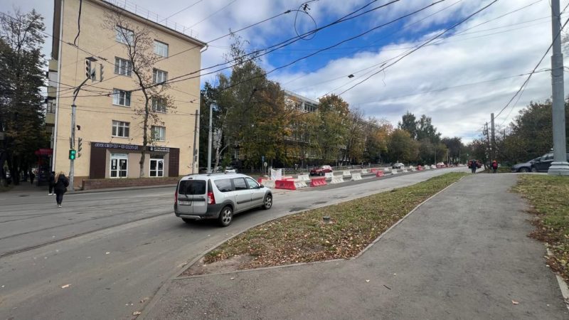Сняты ограничения для движения транспорта на участке улицы Ошарской от ул. Белинского до ул. Невзоровых в Нижнем Новгороде