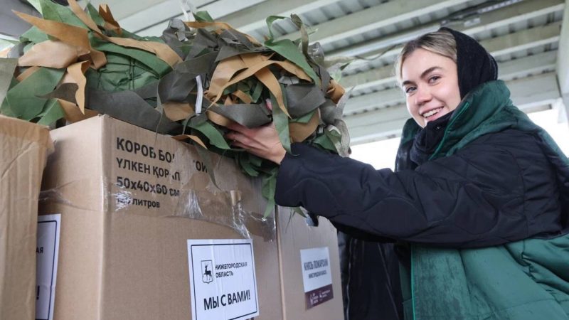 Глеб Никитин принял участие в отправке 120 тонн гуманитарной помощи в зону СВО