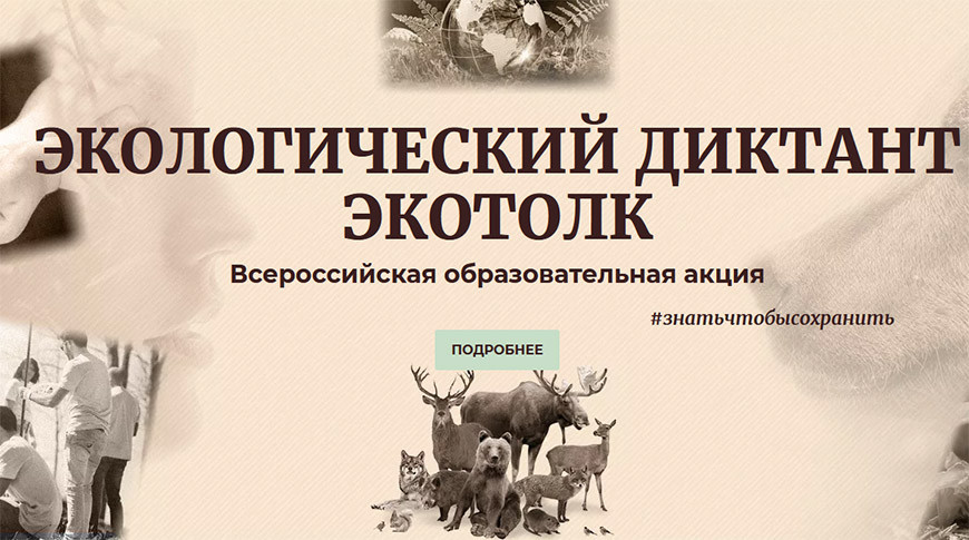 Нижегородская область присоединится к Международному эколого-космическому диктанту «ЭкоТолк»
