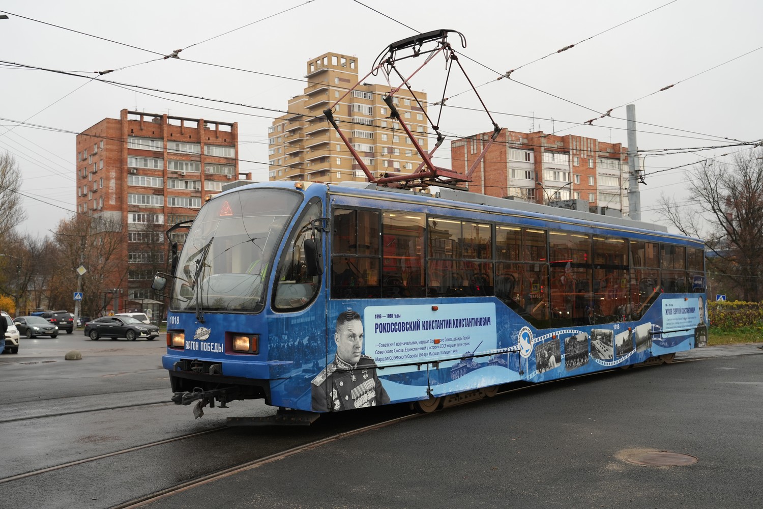 В Нижнем Новгороде открыли пятый «Вагон Победы», посвященный маршалам Победы и героям-нижегородцам