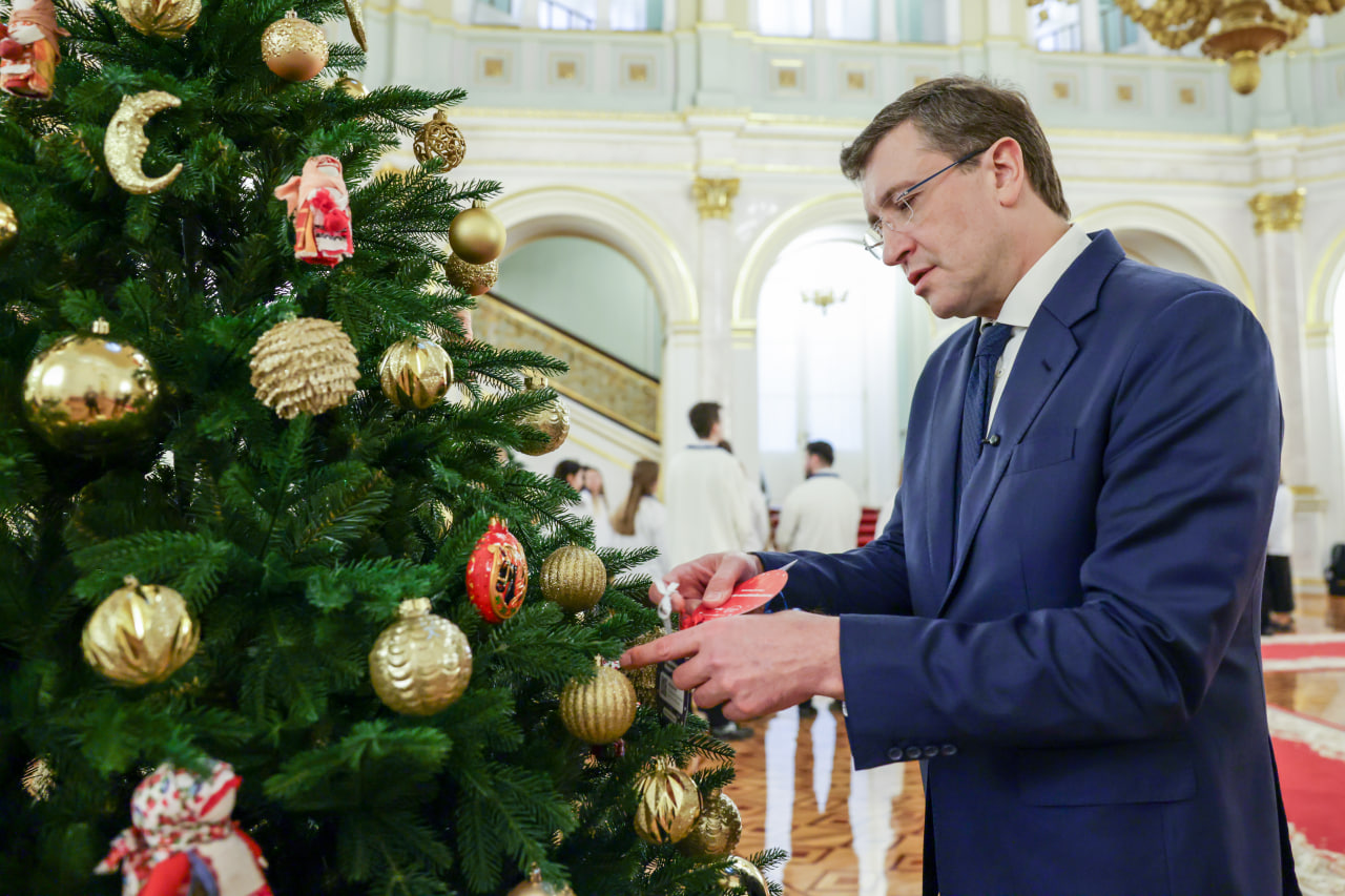 Глеб Никитин исполнит мечты детей из Нижегородской области и ДНР в рамках всероссийской акции «Елка желаний»