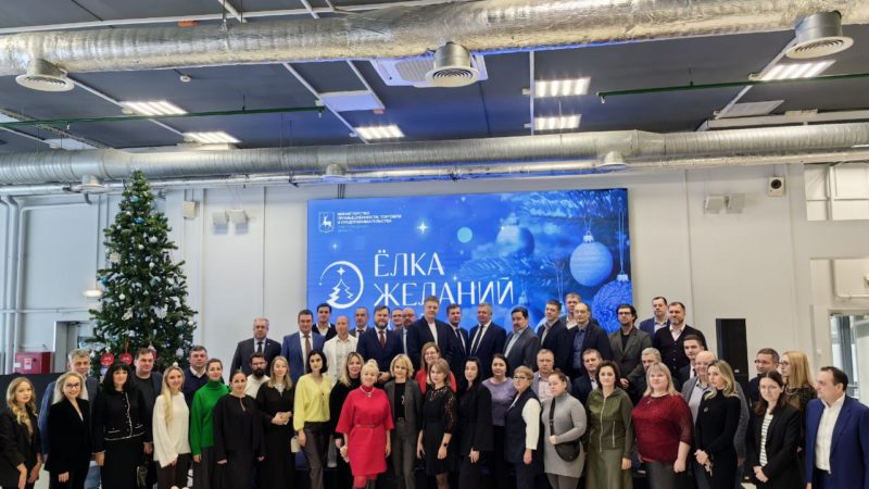 60 нижегородских предприятий приняли участие в акции «Ёлка желаний. Мой бизнес помогает 52»