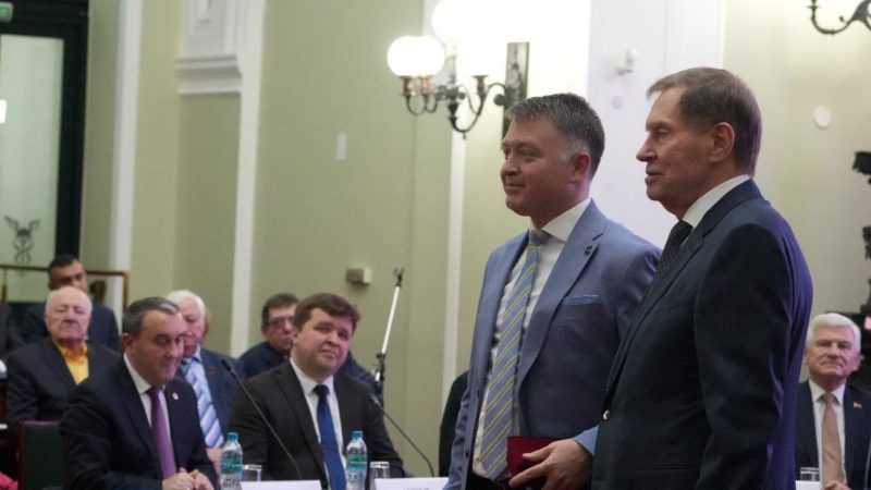 Заместитель председателя правительства Нижегородской области Иван Каргин поздравил Российский Союз строителей с 35-летием