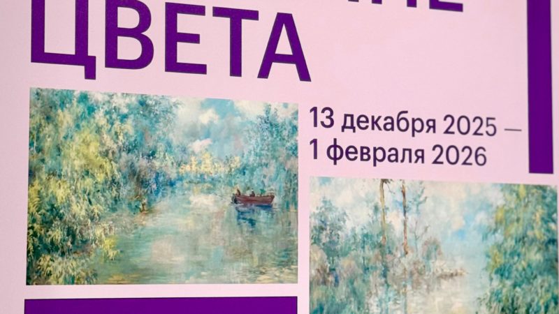 В Нижегородском художественном музее впервые открылась выставка казанского художника Ильгизара Самакаева «На волне цвета»