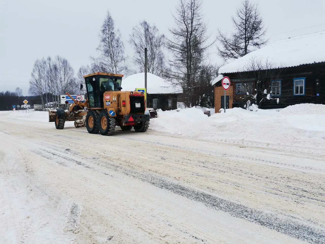 Дорожные службы ГУАД Нижегородской области работают в усиленном режиме в связи с ухудшением погодных условий 
