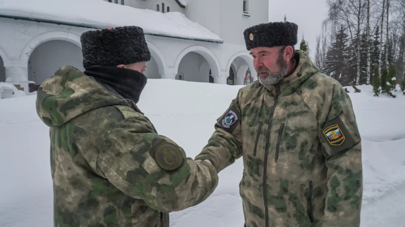 Нижегородские казаки вступают в ряды резервистов «БАРС-НН»