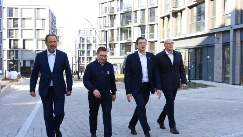 Дмитрий Чернышенко и Владимир Якушев оценили работу ИТ-кампуса «НЕЙМАРК» в Нижнем Новгороде