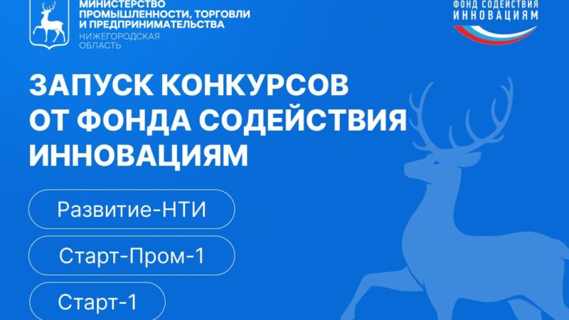  До 40 млн рублей могут получить нижегородские предприниматели на развитие инновационных проектов
