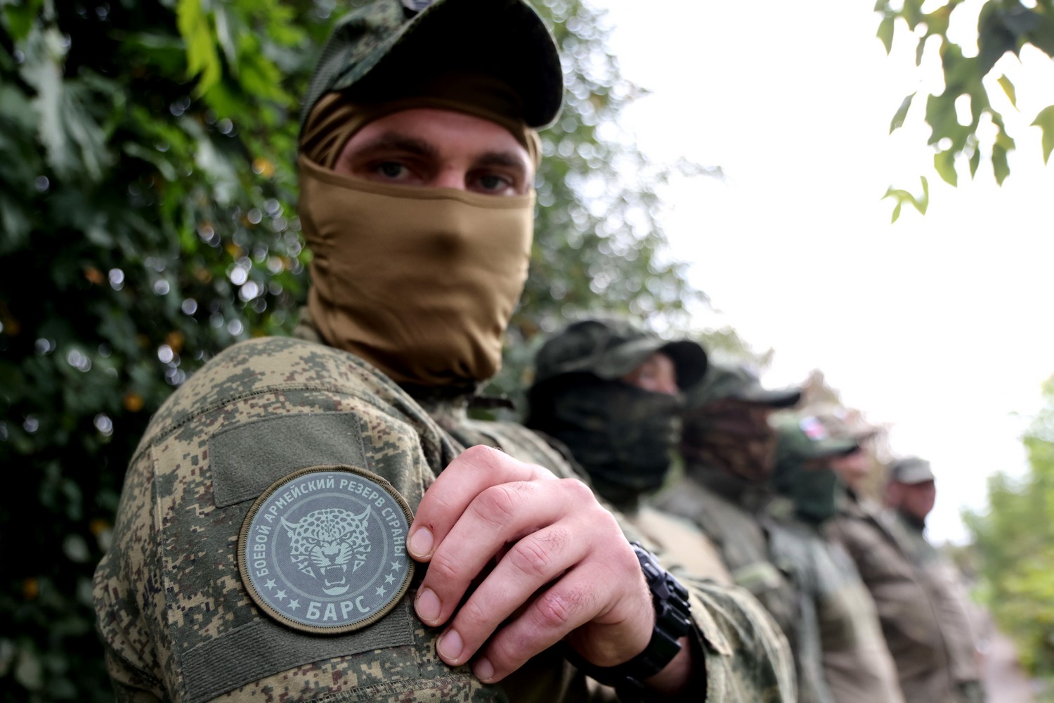 В одном из подразделений «Барс НН» 13 резервистов передали пост новой смене
