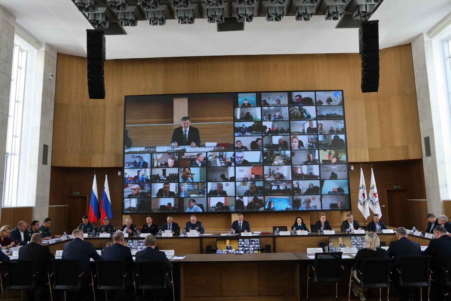 На заседании КЧС Нижегородской области обсудили вопросы подготовки региона к зиме