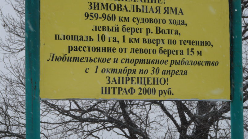 На территории Нижегородской области введен запрет на рыболовство на зимовальных ямах